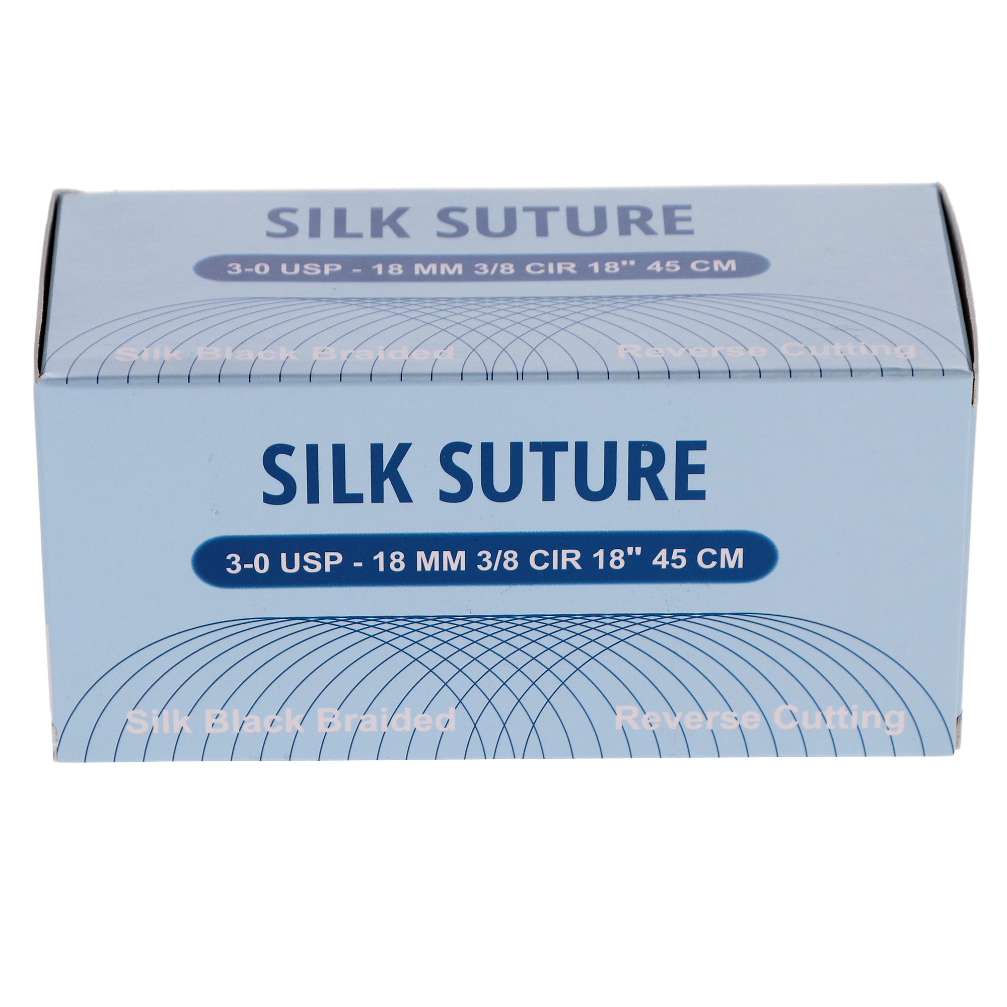 House Brand Dentistry 103140 Silk Suture 3-0 Reverse Cutting 19MM 3/8 House Brand Dentistry 103140 Silk Suture 3-0 Reverse Cutting 19MM 3/8